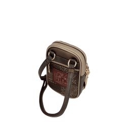 Mini Sac Bandoulière avec Poche Tulip en Synthétique