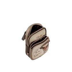 Mini Sac Bandoulière avec Poche Tulip en Synthétique