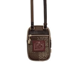 Mini Sac Bandoulière avec Poche Tulip en Synthétique