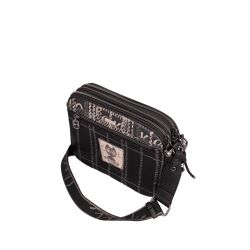 Sac Bandoulière 3 Compartiments Iron en Synthétique
