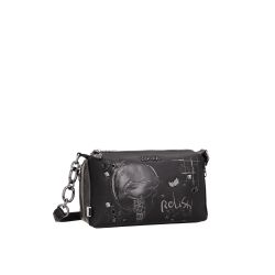 Sac Bandoulière Rectangulaire 3 Compartiments Iron en Synthétique
