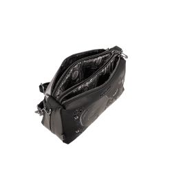 Sac Bandoulière Rectangulaire 3 Compartiments Iron en Synthétique