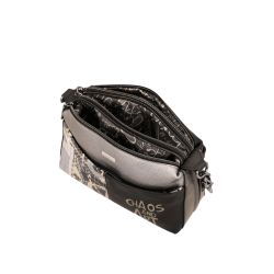 Sac Bandoulière Rectangulaire 3 Compartiments Iron en Synthétique