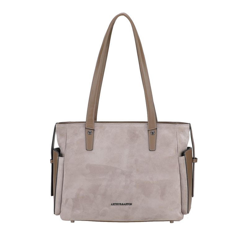 Sac Porté Epaule Maya en Cuir Suède