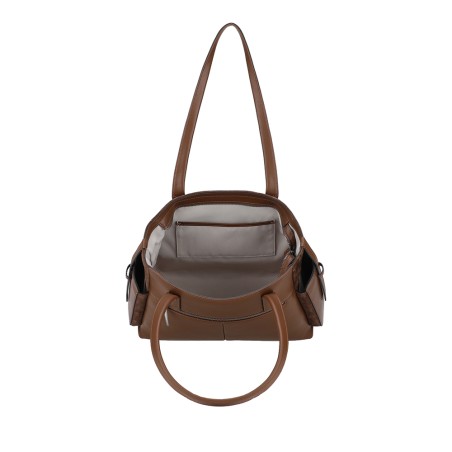 Sac Porté Epaule Maya en Cuir Suède