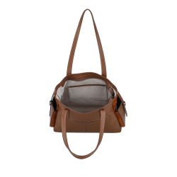 Sac Porté Epaule Maya en Cuir Suède