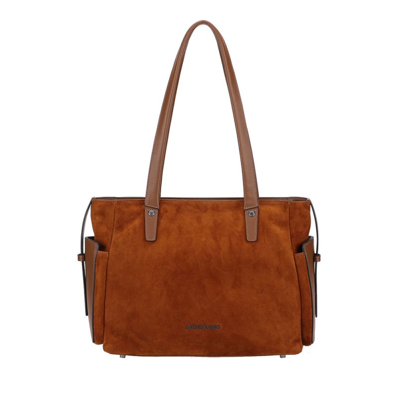 Sac Porté Epaule Maya en Cuir Suède