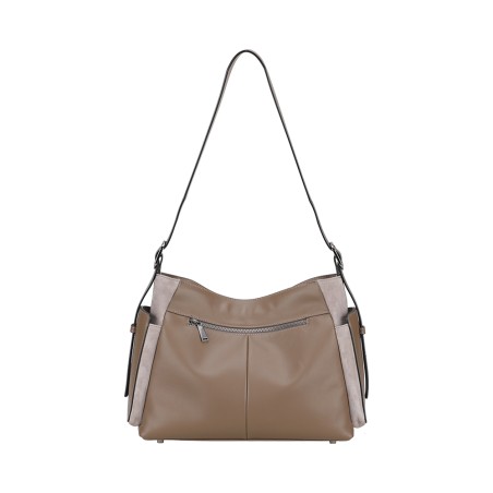 Sac Porté Epaule Réglable Maya en Cuir Suède