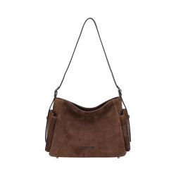 Sac Porté Epaule Réglable Maya en Cuir Suède