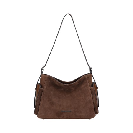 Sac Porté Epaule Réglable Maya en Cuir Suède