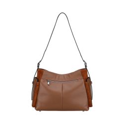 Sac Porté Epaule Réglable Maya en Cuir Suède