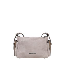 Sac Bandoulière Réglable Maya en Cuir Suède