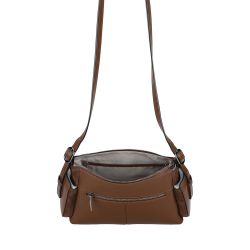 Sac Bandoulière Réglable Maya en Cuir Suède