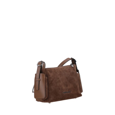 Sac Bandoulière Réglable Maya en Cuir Suède