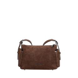 Sac Bandoulière Réglable Maya en Cuir Suède