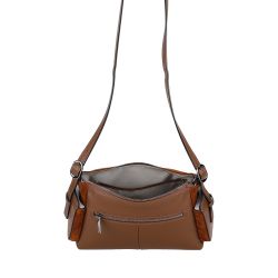 Sac Bandoulière Réglable Maya en Cuir Suède