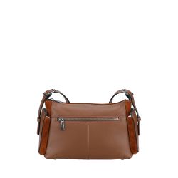 Sac Bandoulière Réglable Maya en Cuir Suède