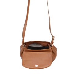 Sac Bandoulière à Rabat Bonnie en Cuir