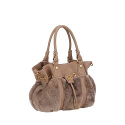 Sac Epaule S Ivy en Peau Lainée