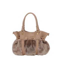 Sac Epaule S Ivy en Peau Lainée