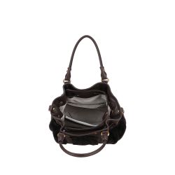 Sac Epaule S Ivy en Peau Lainée