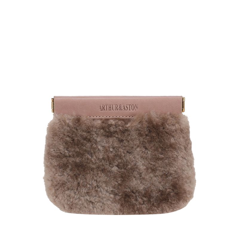 Pochette S Ivy en Peau Lainée