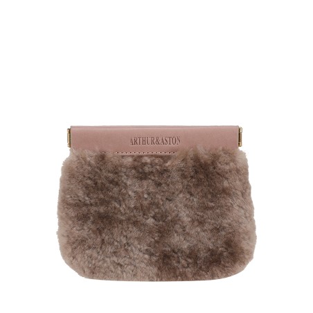 Pochette S Ivy en Peau Lainée