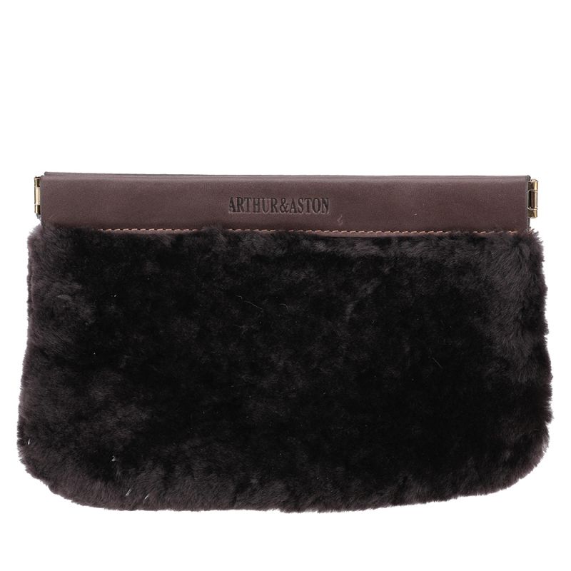 Pochette M Ivy en Peau Lainée