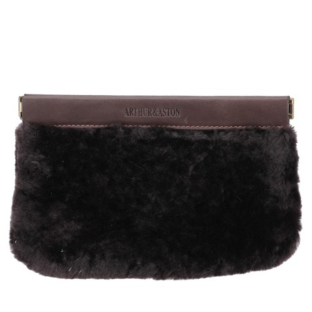 Pochette M Ivy en Peau Lainée