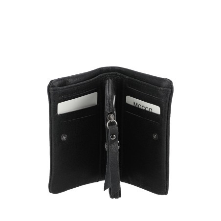 Porte-Cartes et Monnaie Paige en Cuir