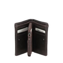 Porte-Cartes et Monnaie Paige en Cuir