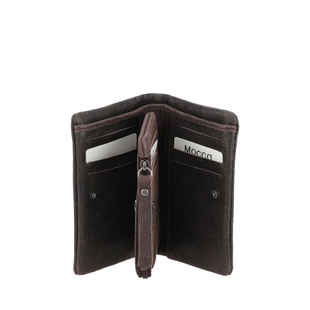 Porte-Cartes et Monnaie Paige en Cuir