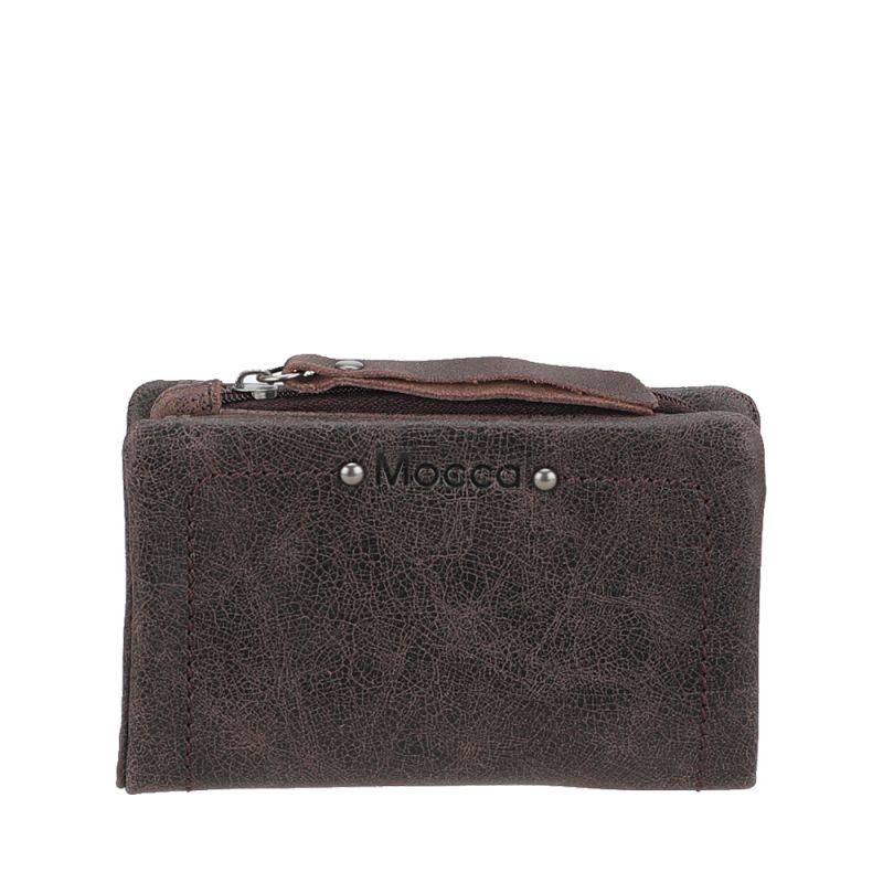 Porte-Cartes et Monnaie Paige en Cuir