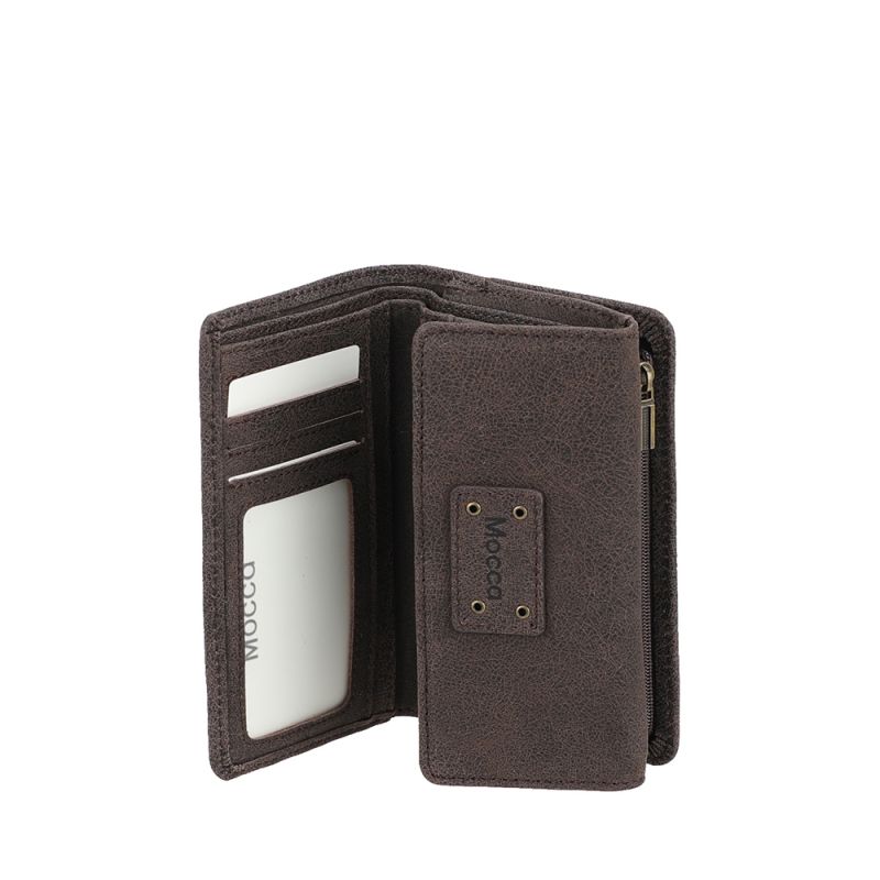Porte-Cartes et Monnaie Sheryl en Cuir