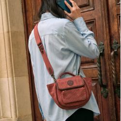 Sac à main Crossbody Wanderer en Toile