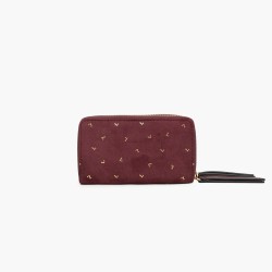 Portefeuille Tobi Double Compartiments en Synthétique I321156-BORDEAUX Lollipops
