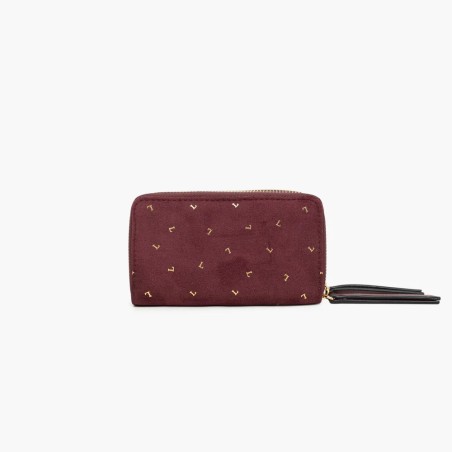 Portefeuille Tobi Double Compartiments en Synthétique I321156-BORDEAUX Lollipops