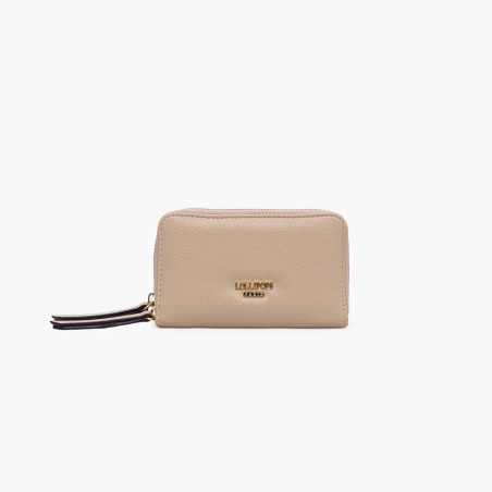 Portefeuille Tobi Double Compartiments en Synthétique I321156-TAUPE Lollipops
