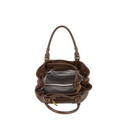 Sac Epaule M Camille Suède en Cuir
