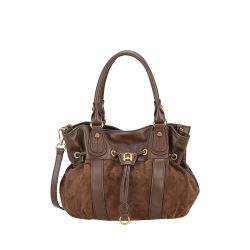 Sac Epaule M Camille Suède en Cuir