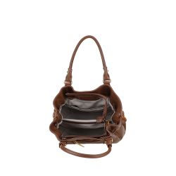 Sac Epaule M Camille Suède en Cuir