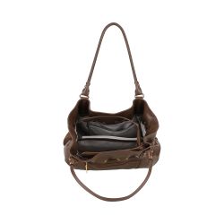 Sac Epaule L Camille Suède en Cuir