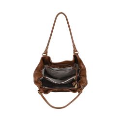 Sac Epaule L Camille Suède en Cuir