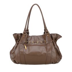 Grand Sac Epaule XL Camille Suède en Cuir