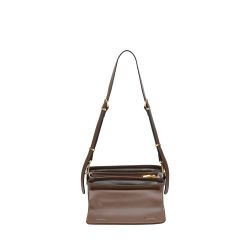 Pochette Bandoulière Camille Suède en Cuir