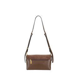 Pochette Bandoulière Camille Suède en Cuir