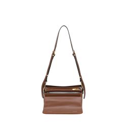 Pochette Bandoulière Camille Suède en Cuir