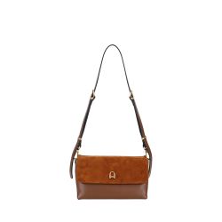 Pochette Bandoulière Camille Suède en Cuir