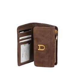 Portefeuille Camille Suède en Cuir