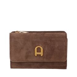 Portefeuille Camille Suède en Cuir
